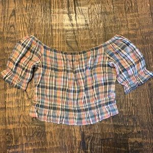 American Eagle Off the Shoulder top